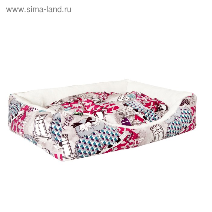 Лежанка "Пухлик" Филин красный, мебельная ткань, 73 х 58 х 20 см
Лежанка "Пухлик" Филин красный, мебельная ткань, 73 х 58 х 20 см