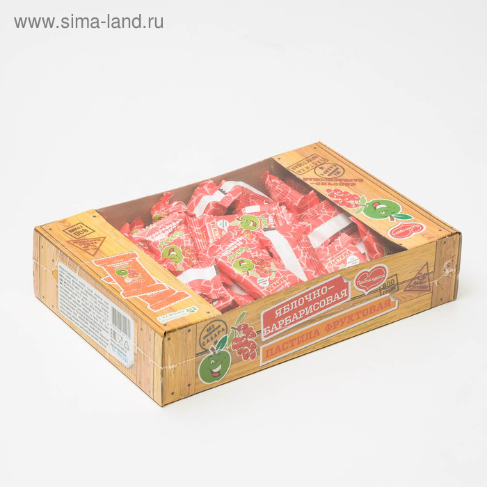 Пастила «Пастилушка» яблоко-барбарис, 800 г
Пастила «Пастилушка» яблоко-барбарис, 800 г