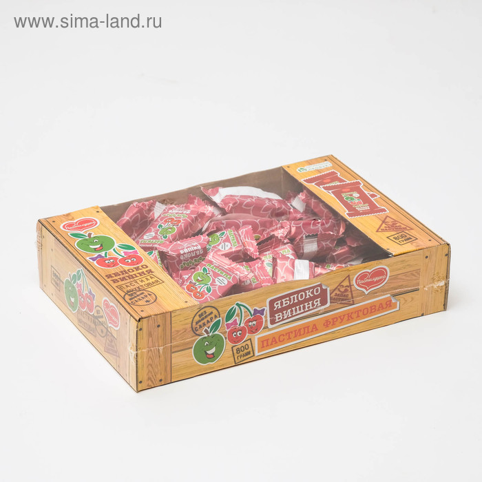 Пастила «Пастилушка» яблоко-вишня, 800 г
Пастила «Пастилушка» яблоко-вишня, 800 г