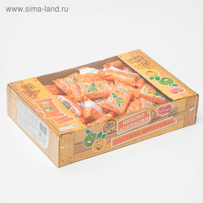 Пастила «Пастилушка» яблоко-апельсин, 800 г
Пастила «Пастилушка» яблоко-апельсин, 800 г