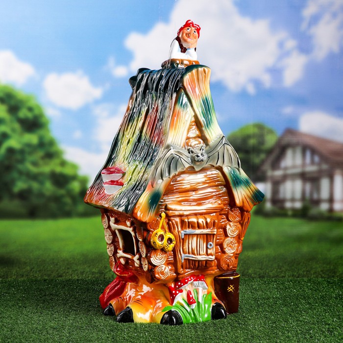 Садовая фигура "Избушка", разноцветная, 27х32х63 см, микс
Садовая фигура "Избушка", разноцветная, 27х32х63 см, микс