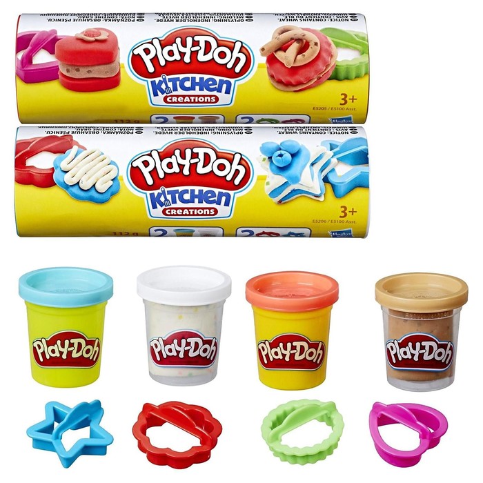 Игровой набор для лепки Play-Doh «Мини-сладости»
Игровой набор для лепки Play-Doh «Мини-сладости»
