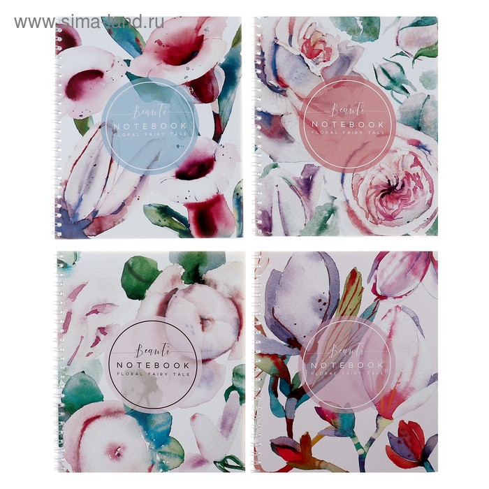 Тетрадь 48 листов в клетку на гребне "Флора Арт", обложка мелованный картон, выборочный лак, блок офсет, МИКС 
Тетрадь 48 листов в клетку на гребне "Флора Арт", обложка мелованный картон, выборочный лак, блок офсет, МИКС