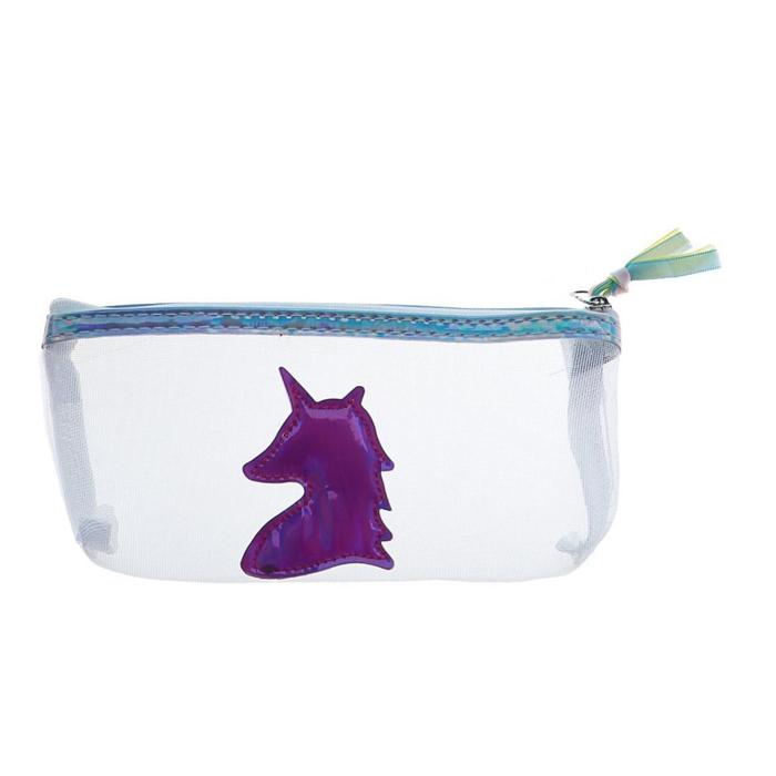 Пенал школьный "Единорог", на молнии, белый
Пенал школьный "Единорог", на молнии, белый