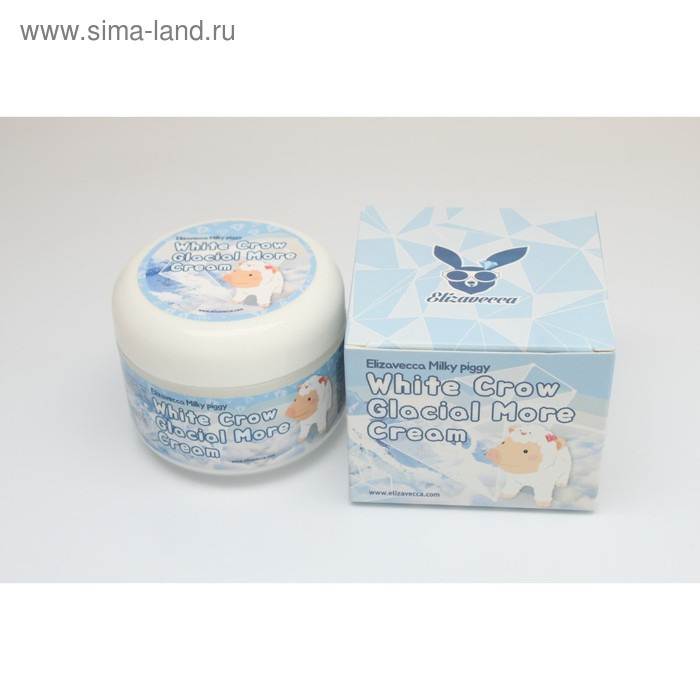Крем для лица Elizavecca White Crow Glacial More Cream для сияния кожи, 100 мл.
Крем для лица Elizavecca White Crow Glacial More Cream для сияния кожи, 100 мл.