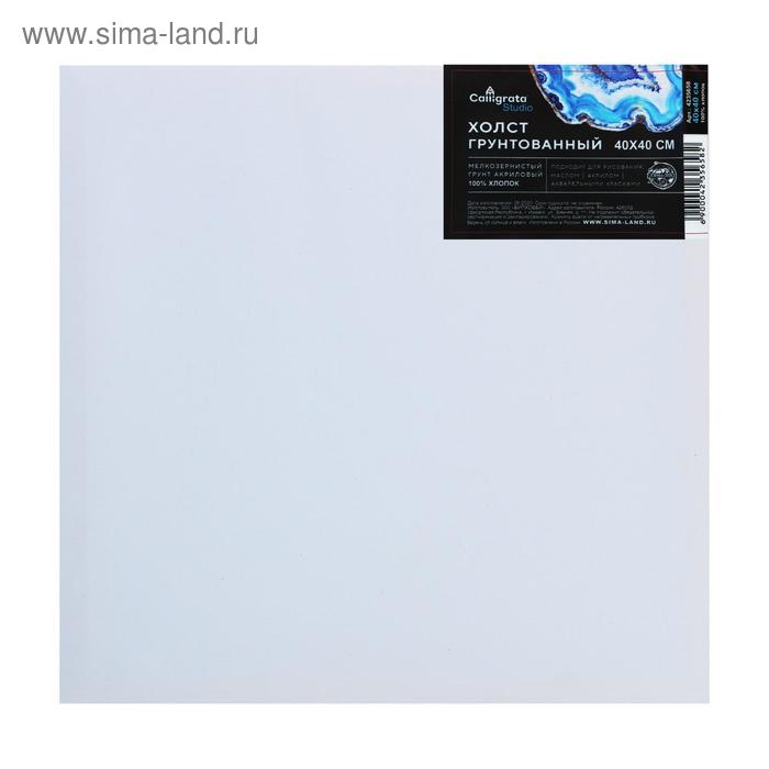 Холст на подрамнике, хлопок 100%, 40 х 40 х 1.8 см, акриловый грунт, мелкозернистый, 280 г/м², Calligrata
Холст на подрамнике, хлопок 100%, 40 х 40 х 1.8 см, акриловый грунт, мелкозернистый, 280 г/м², Calligrata