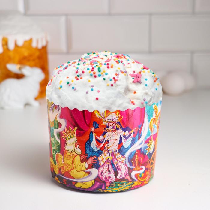 Форма бумажная для кекса, маффинов и кулича "Сказки Пушкина МИКС" 110 x 85 мм, 
Форма бумажная для кекса, маффинов и кулича "Сказки Пушкина МИКС" 110 x 85 мм,