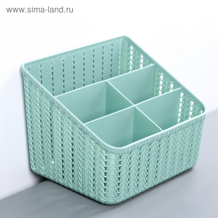 Органайзер «Вязание», 5 секций, цвет фисташковый
Органайзер «Вязание», 5 секций, цвет фисташковый