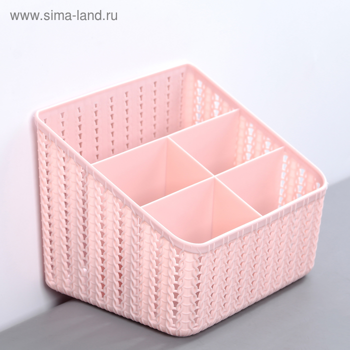 Органайзер «Вязание» 5 секций, цвет чайная роза
Органайзер «Вязание» 5 секций, цвет чайная роза