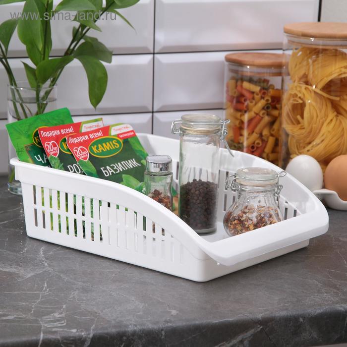 Органайзер для кухни, 29×23×9 см, цвет белый
Органайзер для кухни, 29×23×9 см, цвет белый