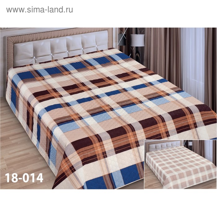 Покрывало двустороннее Marianna ЭЛЕГАНТ рис 18-014 180х220 см, пэ100% 
Покрывало двустороннее Marianna ЭЛЕГАНТ рис 18-014 180х220 см, пэ100%