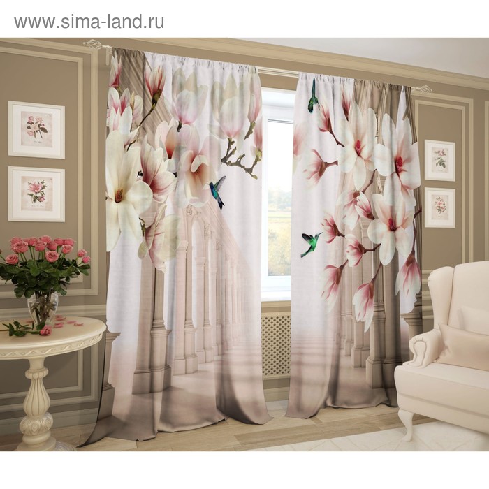 Комплект штор Мечтатели 147х267 +/- 3см 2шт, габардин, п/э
Комплект штор Мечтатели 147х267 +/- 3см 2шт, габардин, п/э