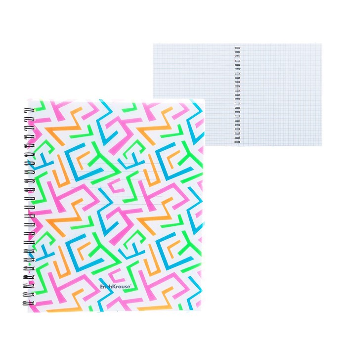 Тетрадь А5+, 60 листов в клетку на гребне, ErichKrause Lines, пластиковая обложка
Тетрадь А5+, 60 листов в клетку на гребне, ErichKrause Lines, пластиковая обложка
