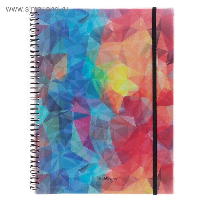 Тетрадь А4, 80 листов в клетку, на гребне Dynamique, пластиковая обложка на резинке, блок офсет
Тетрадь А4, 80 листов в клетку, на гребне Dynamique, пластиковая обложка на резинке, блок офсет