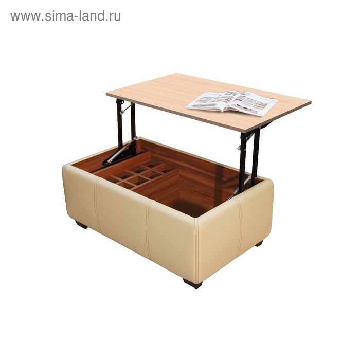 Стол трансформер с баром Винсент 1020х630х420 Sunny cream-Дуб молочный
Стол трансформер с баром Винсент 1020х630х420 Sunny cream-Дуб молочный