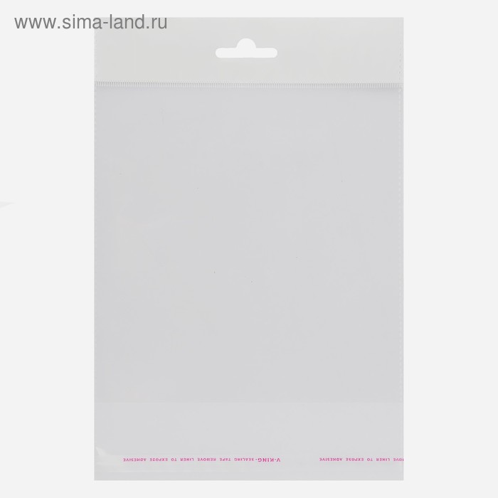 Пакет БОПП с клеевым клапаном 16 х 16/4 cм, еврослот, 25 мкм
Пакет БОПП с клеевым клапаном 16 х 16/4 cм, еврослот, 25 мкм