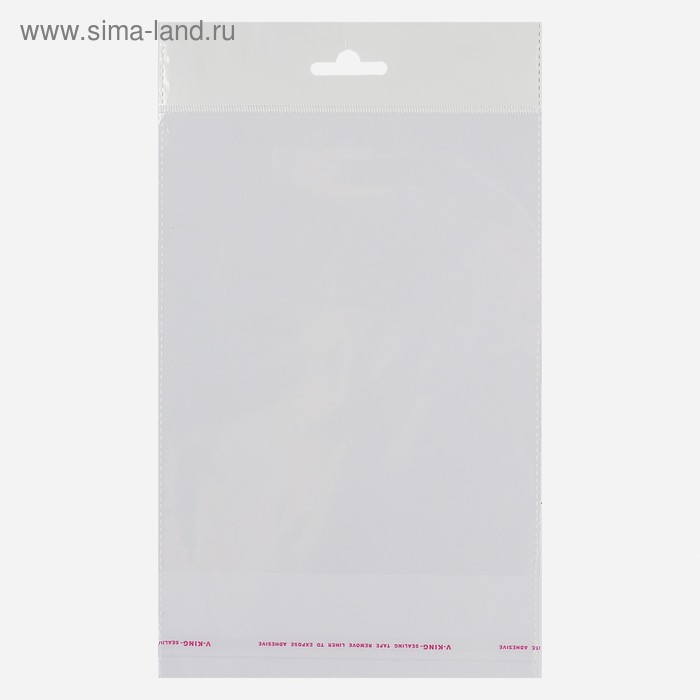 Пакет БОПП с клеевым клапаном 16 х 18/4 cм, еврослот, 25 мкм
Пакет БОПП с клеевым клапаном 16 х 18/4 cм, еврослот, 25 мкм