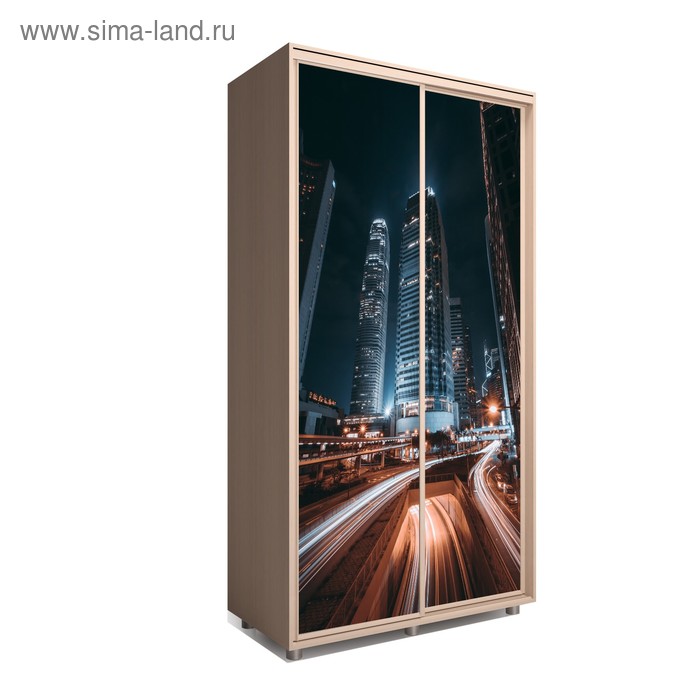 Шкаф-купе Яркий-22 1400х600х2300 Венге Светлый/Мегаполис 1
Шкаф-купе Яркий-22 1400х600х2300 Венге Светлый/Мегаполис 1