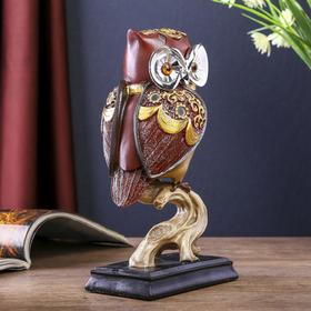 Сувенир полистоун "Бордовый филин с узорами с серебристыми глазами на коряге"21,3х12х8,8см
Сувенир полистоун "Бордовый филин с узорами с серебристыми глазами на коряге"21,3х12х8,8см