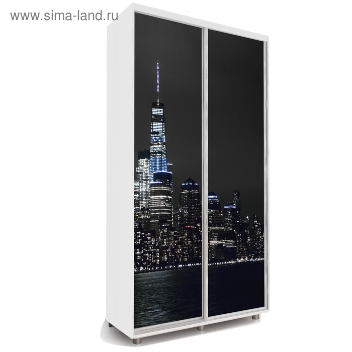 Шкаф-купе Яркий-22 1200х600х2300 Белый/Мегаполис 4
Шкаф-купе Яркий-22 1200х600х2300 Белый/Мегаполис 4