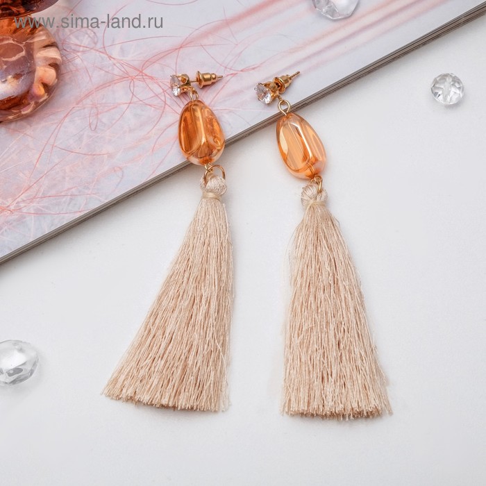 Серьги ассорти "Кисти" перламутр, цвет бежевый в золоте, L кисти 6,5 см
Серьги ассорти "Кисти" перламутр, цвет бежевый в золоте, L кисти 6,5 см