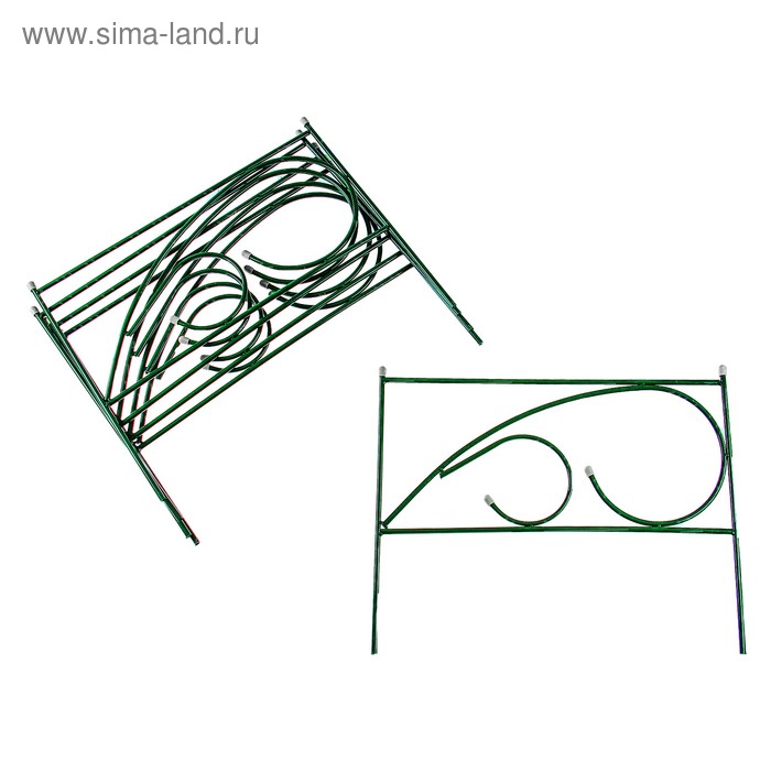 Ограждение декоративное, 50 × 300 см, 5 секций, металл, «Росток»
Ограждение декоративное, 50 × 300 см, 5 секций, металл, «Росток»