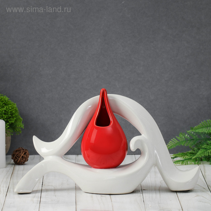 Ваза абстракция "Капля" волны 29*16 см микс
Ваза абстракция "Капля" волны 29*16 см микс