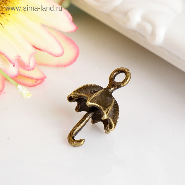 Декор металл для творчества "Зонтик" под латунь (Е7618) 2,2х1,3х1,3 см
Декор металл для творчества "Зонтик" под латунь (Е7618) 2,2х1,3х1,3 см