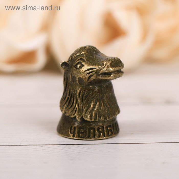 Напёрсток сувенирный «Челябинск», латунь
Напёрсток сувенирный «Челябинск», латунь