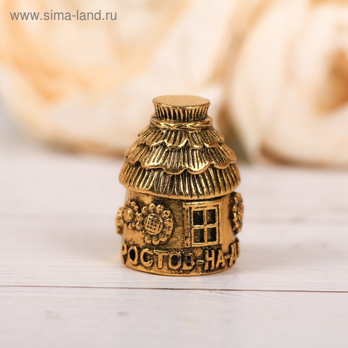 Напёрсток сувенирный «Ростов-на-Дону», золото
Напёрсток сувенирный «Ростов-на-Дону», золото