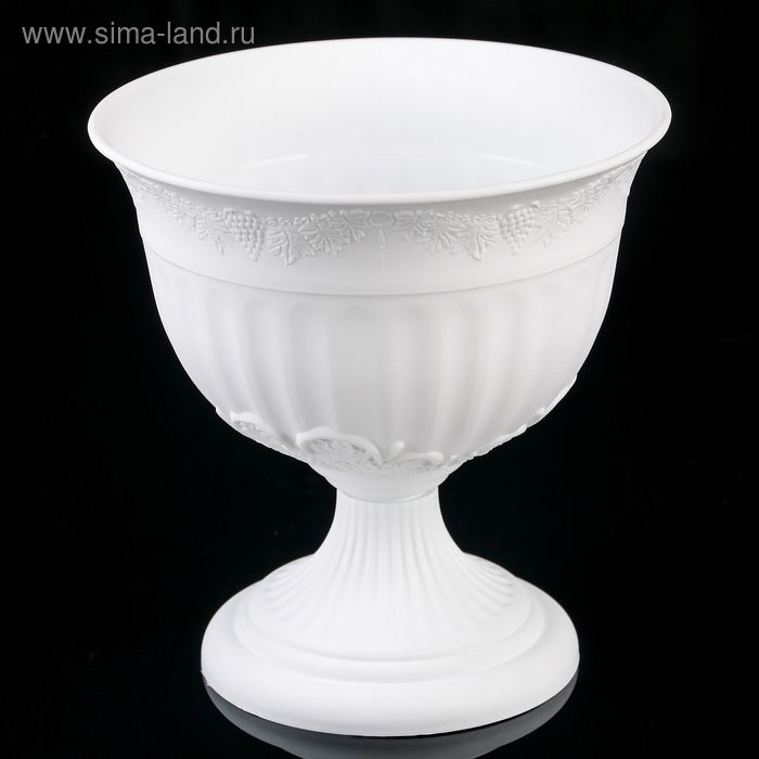 Вазон на ножке «Венеция», 2,5 л, цвет МИКС
Вазон на ножке «Венеция», 2,5 л, цвет МИКС