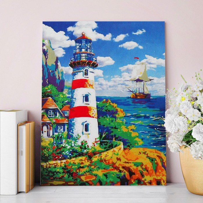 Алмазная мозаика с частичным заполнением «Маяк», 30 х 40 см, холст, ёмкость. Набор для творчества
Алмазная мозаика с частичным заполнением «Маяк», 30 х 40 см, холст, ёмкость. Набор для творчества