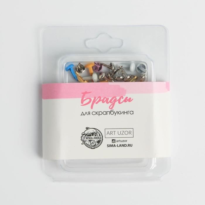Набор брадсов «Радуга», 8.8 × 4.8 × 0.8 см
Набор брадсов «Радуга», 8.8 × 4.8 × 0.8 см
