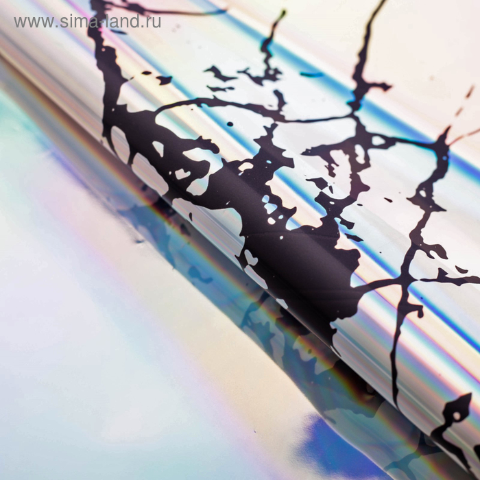 Плёнка упаковочная с голографией Marble , 100 × 70 см
Плёнка упаковочная с голографией Marble , 100 × 70 см