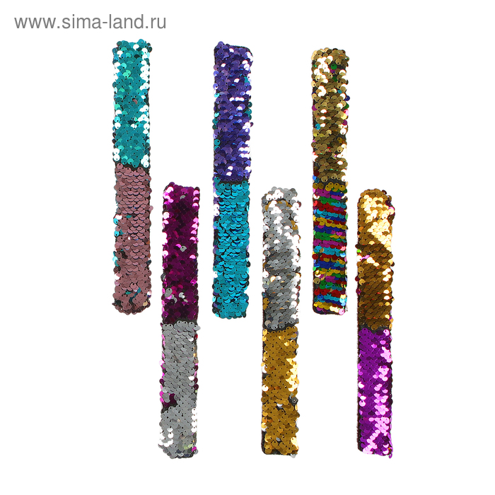 Браслет «Пайетки», цвета МИКС
Браслет «Пайетки», цвета МИКС