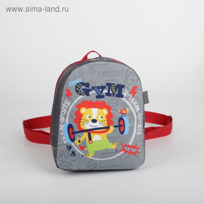 Рюкзак детский, отдел на молнии, цвет серый
Рюкзак детский, отдел на молнии, цвет серый