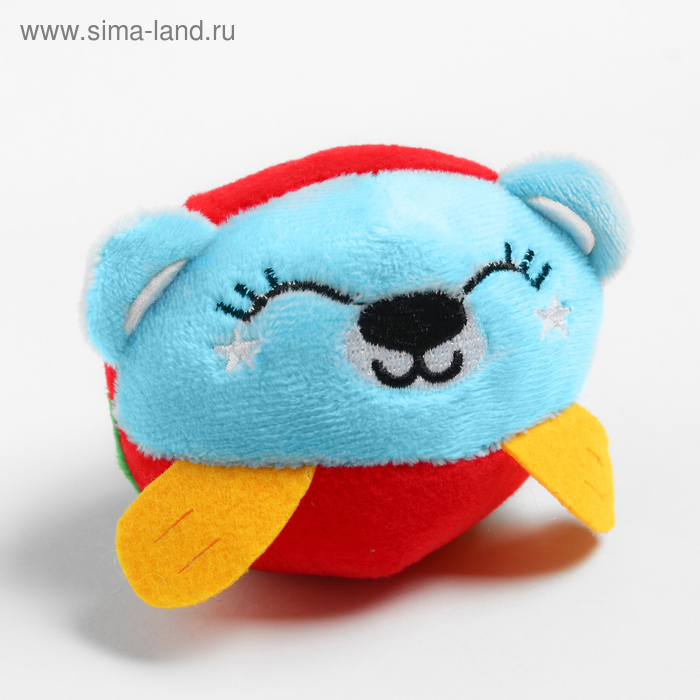 Развивающая, мягкая игрушка - мячик «Мишка», с погремушкой, в сумочке
Развивающая, мягкая игрушка - мячик «Мишка», с погремушкой, в сумочке