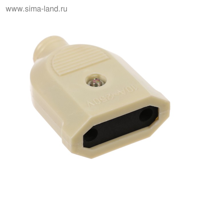 Переносная розетка, 10А, без з/к, 220 В, бежевая
Переносная розетка, 10А, без з/к, 220 В, бежевая