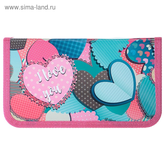 Пенал 1 секция, 110 х 190 мм, ламинированный картон, "Бумажные сердечки"
Пенал 1 секция, 110 х 190 мм, ламинированный картон, "Бумажные сердечки"
