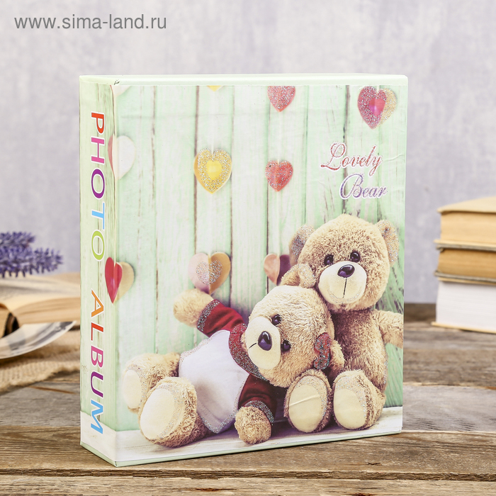 Фотоальбом на 40 фото 13х18 см "Медвежата" блёстки, в коробке МИКС 20,5х18х5 см
Фотоальбом на 40 фото 13х18 см "Медвежата" блёстки, в коробке МИКС 20,5х18х5 см