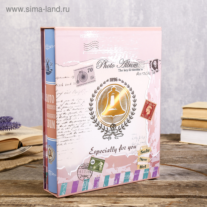 Фотоальбом на 200 фото 13х18 см "Письма" золотая обводка, в коробке МИКС 29,5х23х5,5 см
Фотоальбом на 200 фото 13х18 см "Письма" золотая обводка, в коробке МИКС 29,5х23х5,5 см