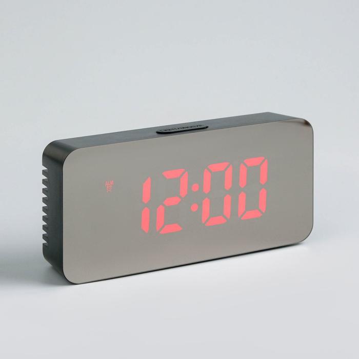 Часы-будильник электронные с календарём и термометром, 7 х 15 см, от USB
Часы-будильник электронные с календарём и термометром, 7 х 15 см, от USB