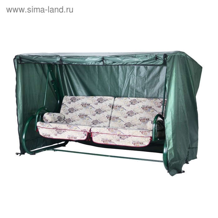 Чехол для качелей Ирис/Грация, зеленый 210х130х170 см
Чехол для качелей Ирис/Грация, зеленый 210х130х170 см
