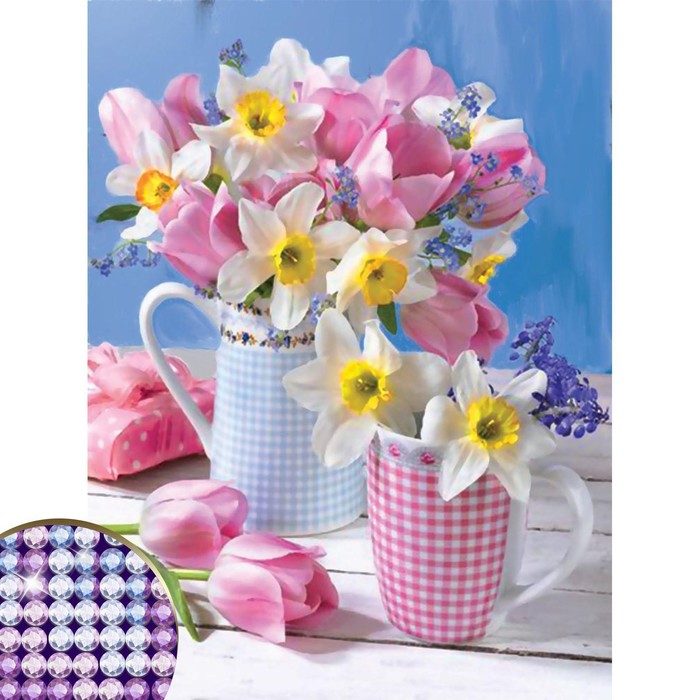 Алмазная мозаика с частичным заполнением на подрамнике «Натюрморт», 30 х 40 см. Набор для творчества
Алмазная мозаика с частичным заполнением на подрамнике «Натюрморт», 30 х 40 см. Набор для творчества