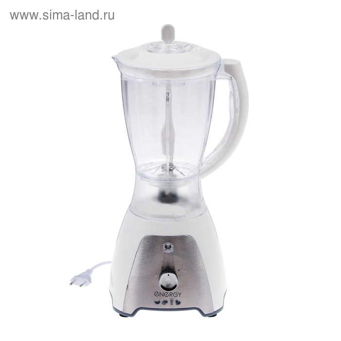 Блендер ENERGY EN-290, стационарный, 300 Вт, 1.5 л, 2 скорости, импульс, серебристый
Блендер ENERGY EN-290, стационарный, 300 Вт, 1.5 л, 2 скорости, импульс, серебристый
