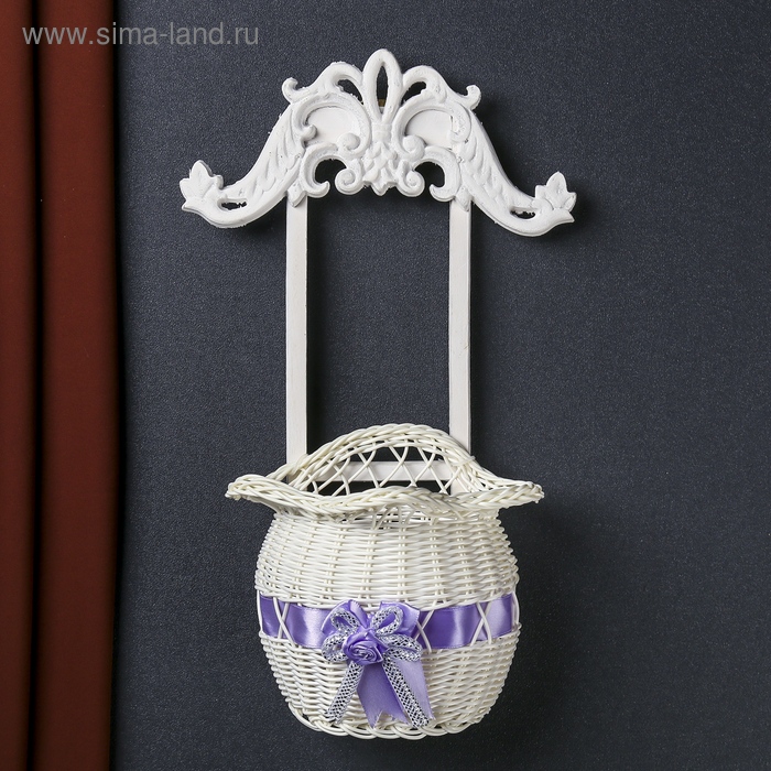 Корзина декоративная подвесная "Медальон с фигурным кашпо" МИКС 36х22х10,5 см 
Корзина декоративная подвесная "Медальон с фигурным кашпо" МИКС 36х22х10,5 см