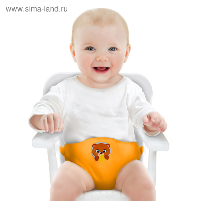 Детский пояс-фиксатор «Мишка», регулируемые ремни, цвет жёлтый
Детский пояс-фиксатор «Мишка», регулируемые ремни, цвет жёлтый