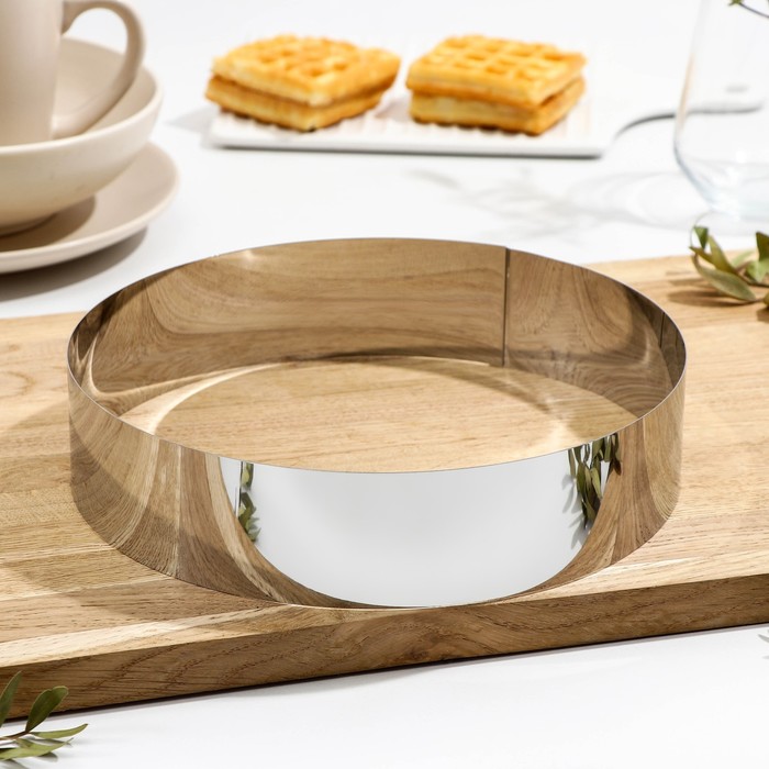 Форма для выкладки и выпечки, 22×5 см
Форма для выкладки и выпечки, 22×5 см