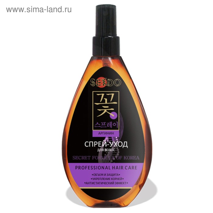 Спрей-уход для волос Sendo, 160 мл
Спрей-уход для волос Sendo, 160 мл