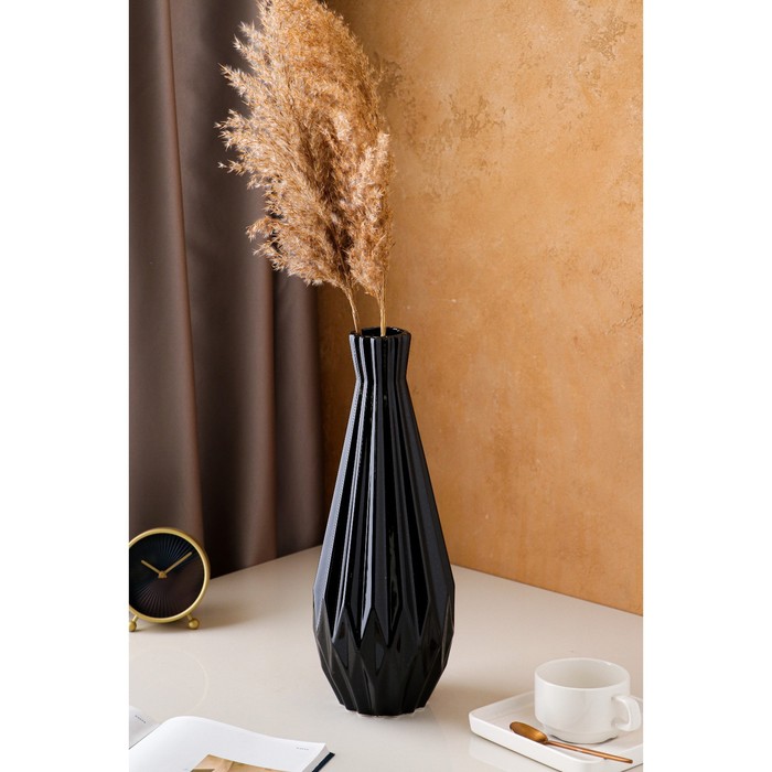 Ваза керамическая "Модерн", настольная, коричневая, 40 см
Ваза керамическая "Модерн", настольная, коричневая, 40 см